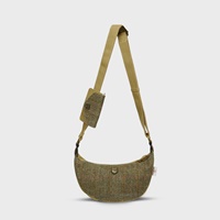 Image for Islander Luna Bag with HARRIS TWEED - Chestnut Herringbone