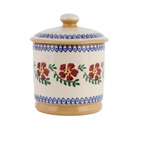 Nicholas Mosse Old Rose Lidded Sugar Bowl