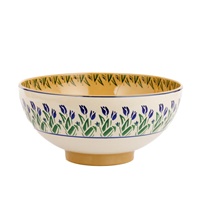 Image for Nicholas Mosse Blue Bloom Angled Bowl, Small