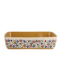 Nicholas Mosse Blue Bloom Square Oven Dish, Small