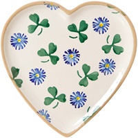 Image for Nicholas Mosse Clover Heart Plate, Medium