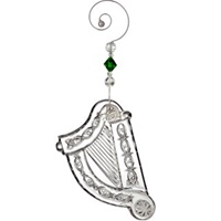 Image for Liffey Irish Blessing Crystal Ornament