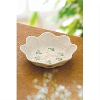 Belleek Shamrock Sweet Dish