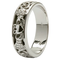 Five Stone Diamond set Celtic I Love You Eternity styled Ring - Irish  Jewelry, Irish Store, Tipperary Irish Importer