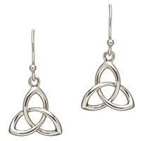 Image for Sterling Silver Trinity Knot Earrings