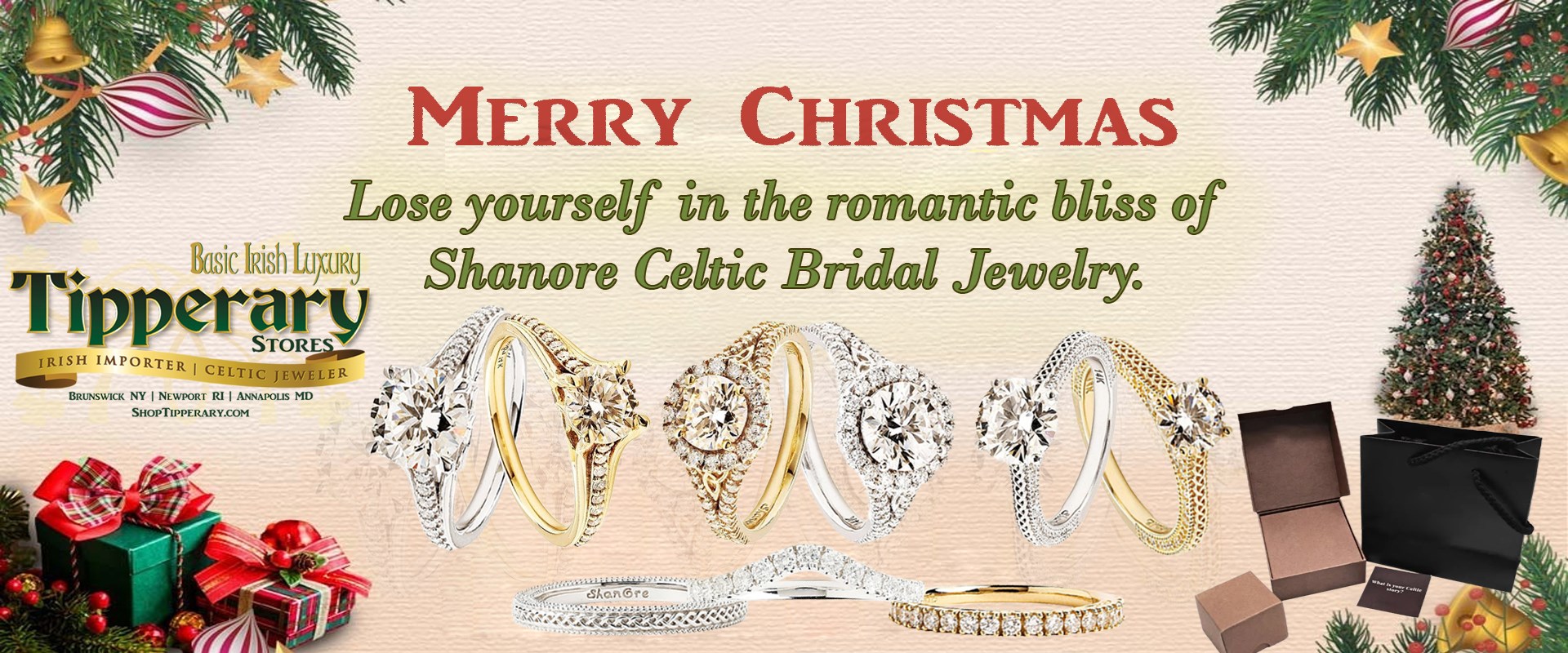 Christmas Shanore Bridal Jewelry